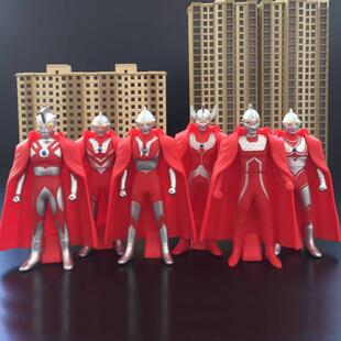 奥特神秘四奥雷杰多大号软胶人偶奥特之王兄弟手办模型怪兽玩具