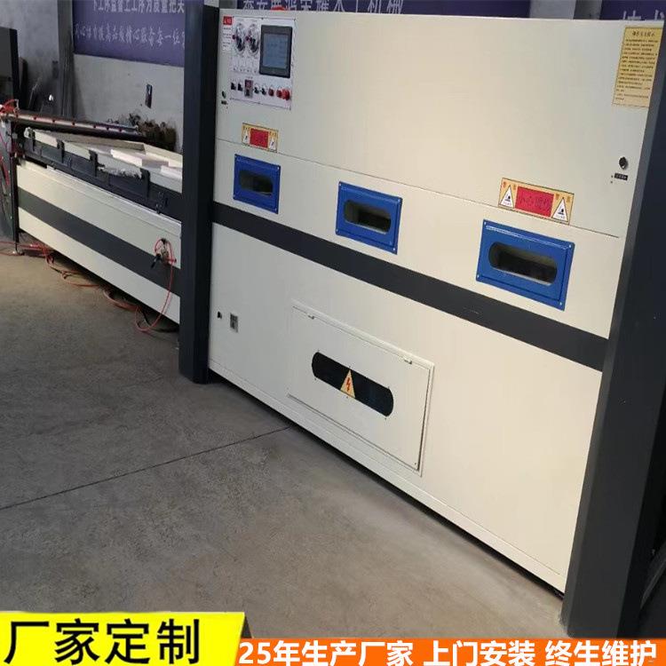 电脑温控实木门吸塑贴皮机免拉手三加温高低压双仓PVC真空覆膜机