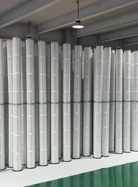 业粉尘除尘长尘滤筒可脉冲反吹工CLT-3000布袋除器改造尘滤筒除3