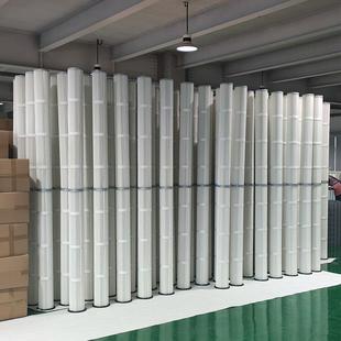 业粉尘除尘长尘滤筒可脉冲反吹工CLT 3000布袋除器改造尘滤筒除3