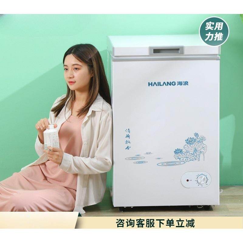 串串冷藏冷冻两用冷柜一级节能小冰柜家用全冷冻小型迷你省电保鲜