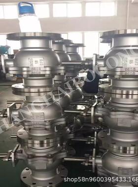 不锈钢法兰球阀 Q41H-10P 硬密封浮动式球阀 双向流量调节阀