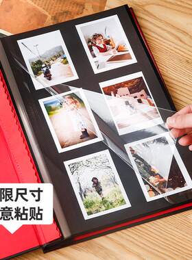 A4情侣相册本纪念册diy手工自粘贴式覆膜家庭大容量照片收纳影集