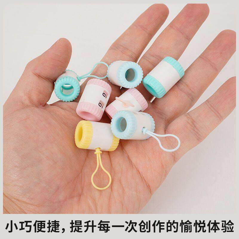 记行棒针钩针毛线编织计数器手工计数器手动记数器迷你辅助小工具