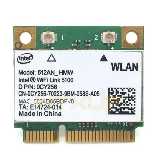 Intel 5100Agn 300m 5g双频迷你Pcie笔记本内置无线网卡Wifi模块