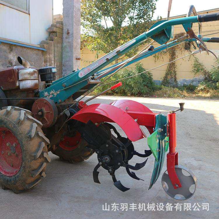 四驱微耕机小型直连柴油耕地开沟农用耕田起垄犁地神器新式旋耕机