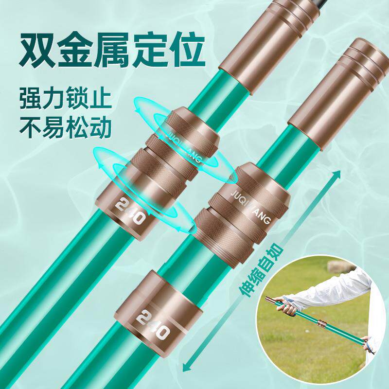 新款直销碳素支架超硬超轻炮台鱼竿架杆大物钓鱼多功能台钓椅钓箱