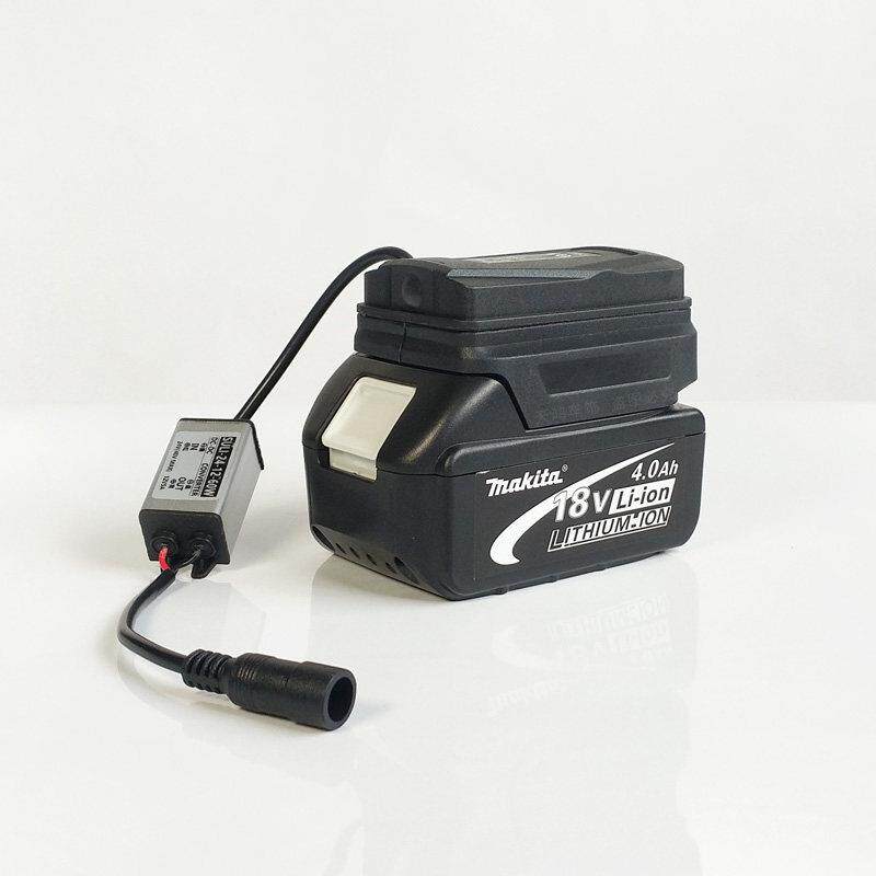 适用于Makita牧田款锂电池18V20V21V转12V转换器连接器监控测试