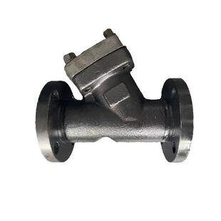 锻钢高压法兰式 DN15DN20 Y型过滤器GL41H64C耐高温高压国标过滤器
