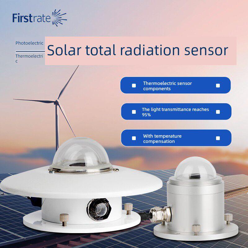 热电式光电式太阳总辐射传感器光照变送器光合有效辐射检测测光仪