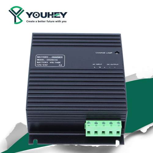 CH2804 铅酸蓄电池充电器 自启动柴油发电机组浮充器4A