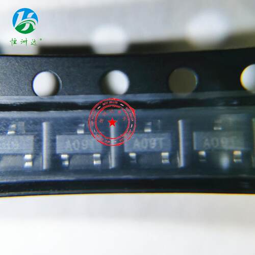 贴片三极管AO3400 SOT-23 丝印A09T 3400