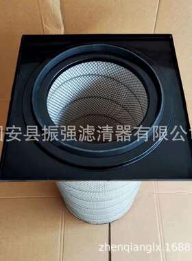 方盖除尘滤芯 325*1200 方盖尺寸405*360 覆膜聚酯纤维布滤筒