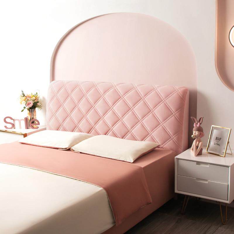 Z床头套罩2022加厚木床靠背软包全包弧形通用简单大方新款L,居家布艺,一次性防尘罩,淘宝优惠券,粉丝福利购,淘宝优惠卷