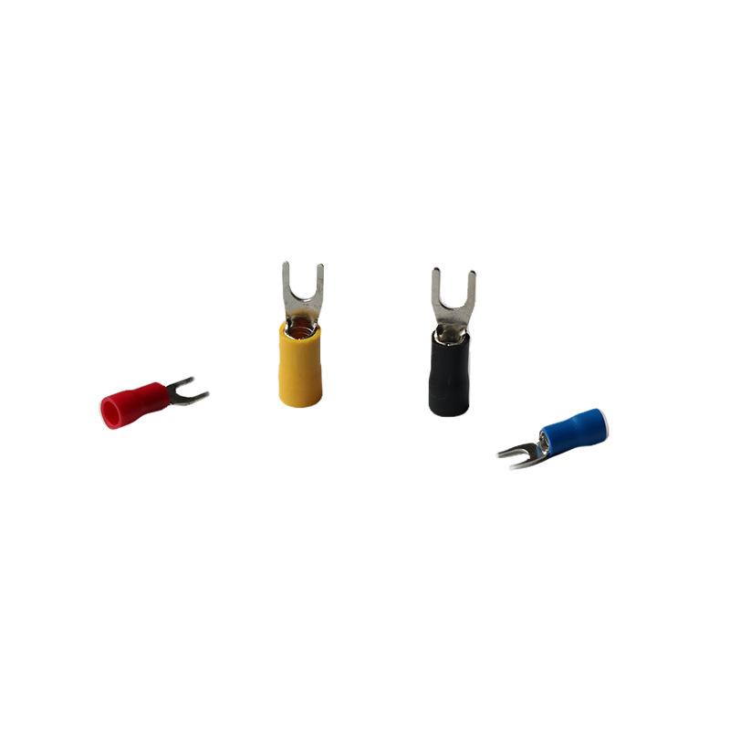 SV1.25-4/5/6/8Y型雾锡铜线耳SV3.5-6叉型接线端子冷压端头U型