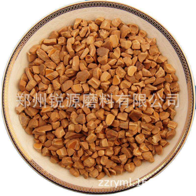 供应水处理用核桃壳吸附油脂玉器抛光用橄榄壳水过滤核桃砂滤料