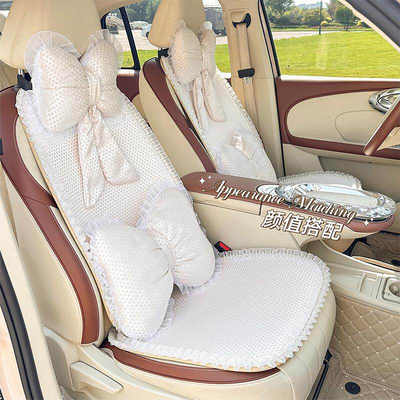 2025新品汽车坐垫四季通用简约车内装饰座椅套创意车载座椅坐垫