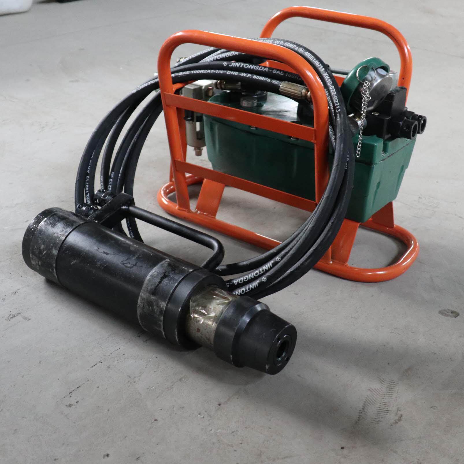 矿用张拉机具厂家 MQ22气动锚索退锚器YCD22锚索张拉千斤顶