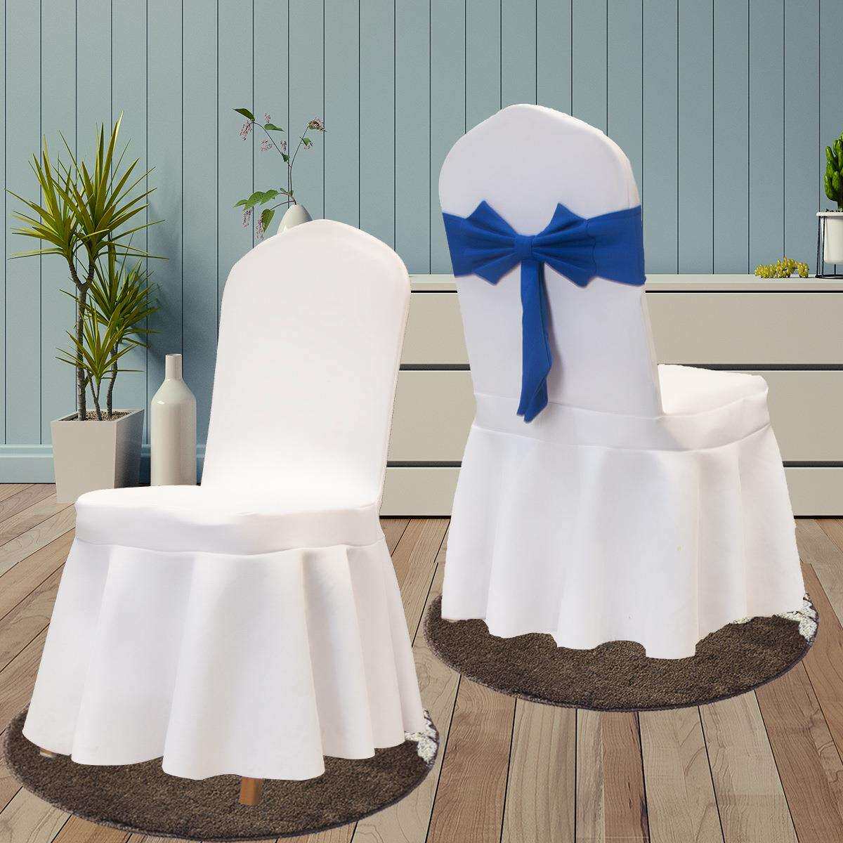 加厚通用会议办公弹力酒店婚庆宴会空气层老板椅套罩连体椅子套