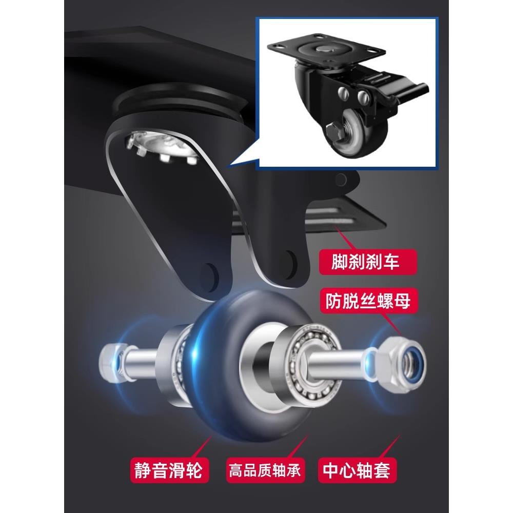 车间屉494周维修工具车小车修车汽修抽式三层加推厚移动货架转多