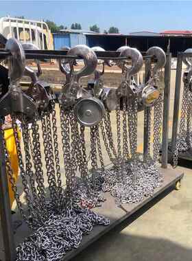 厂加家 不锈钢拉手葫芦 0.5T3MHSS-A型厚罩壳 手环链起重葫芦动吊