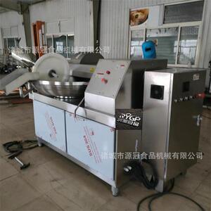 125型斩拌机烤肠四喜丸子肉泥斩切乳化机鱼丸牛丸馅料高速斩拌机