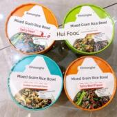 新农河杂粮饭拌饭自热饭学生宿舍健身代餐饱腹夜宵免煮饭拌饭