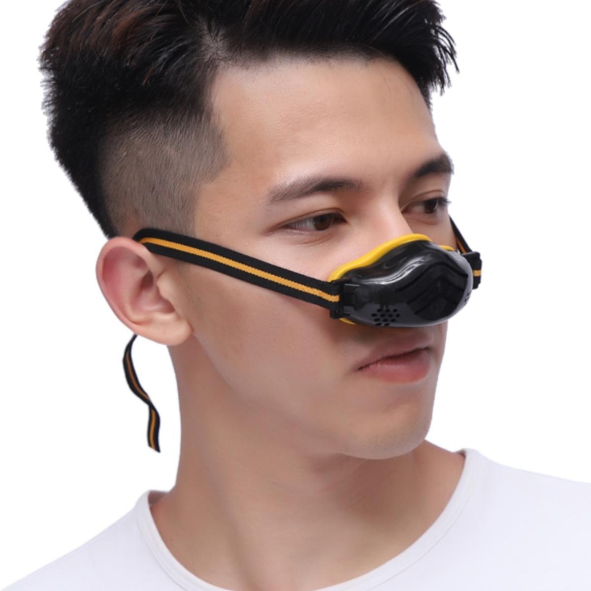 呼吸阀鼻罩花粉过敏蒿草冷空气防尘透气口罩粉尘灰雾霾油烟电焊工