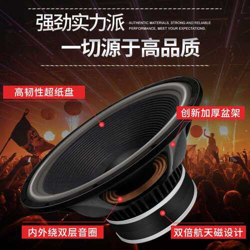 精歌源18寸重低音大功率家用卡拉OK家庭KTV影院K歌音响扬声器喇叭