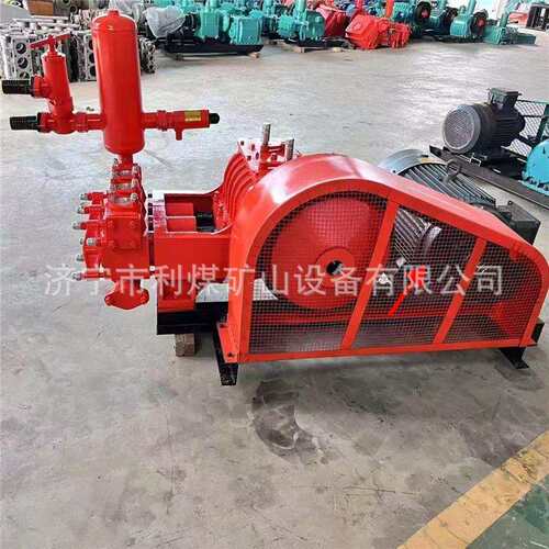 柴油机版BW450/5型泥浆泵工程施工水泥浆灌注泵卧式三缸活塞泵