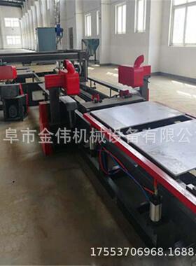 专业生产自动6158四边切割锯可式尺寸流水线调全木工边四切割锯