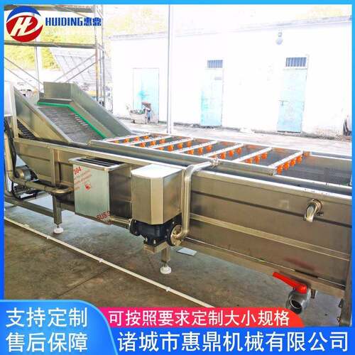 厂家供应裙带菜气泡清洗设备板蓝根清洗机全自动气泡清洗机