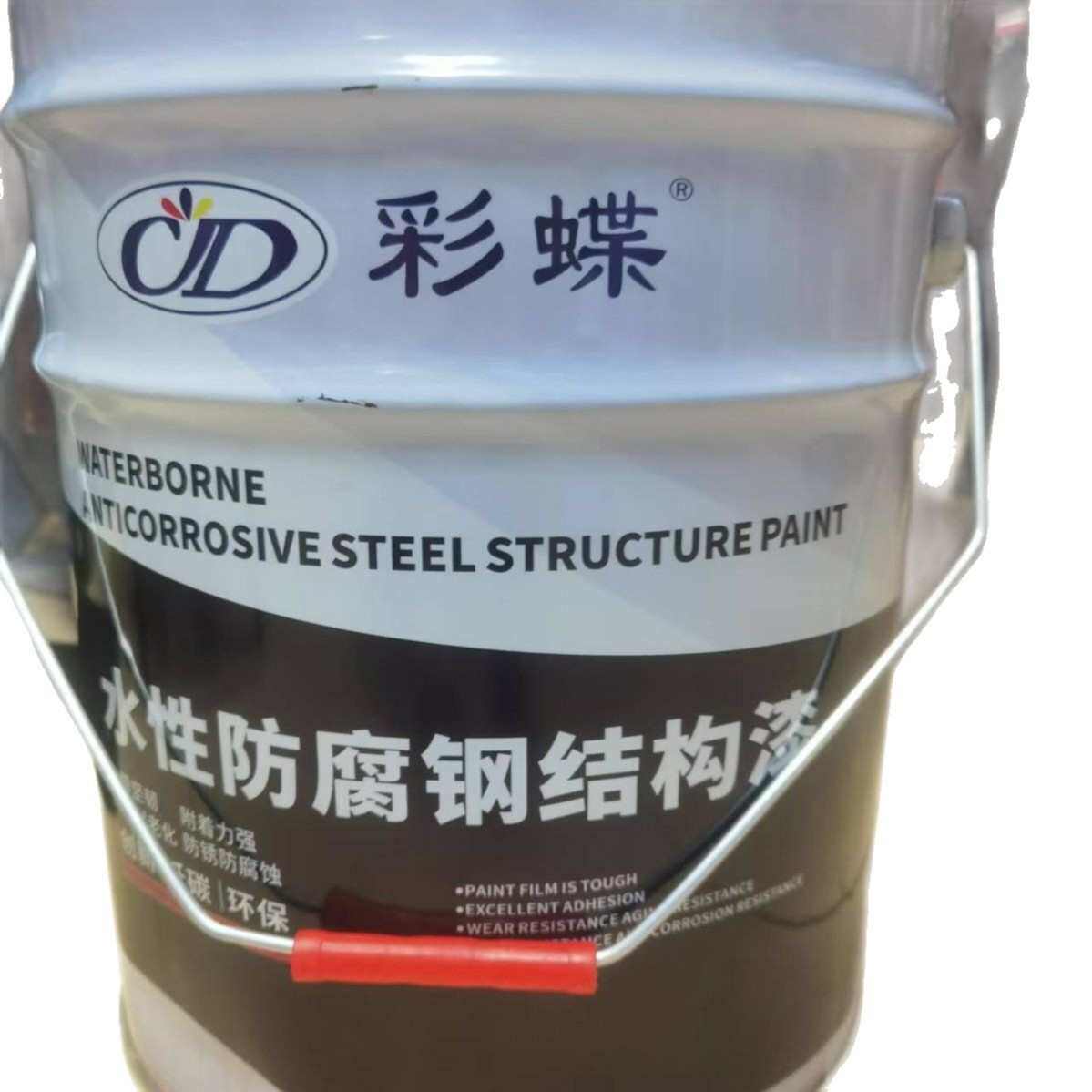钢结构铁锈除锈漆金属漆水性免防腐防锈彩蝶化剂转铁门金属漆栏杆