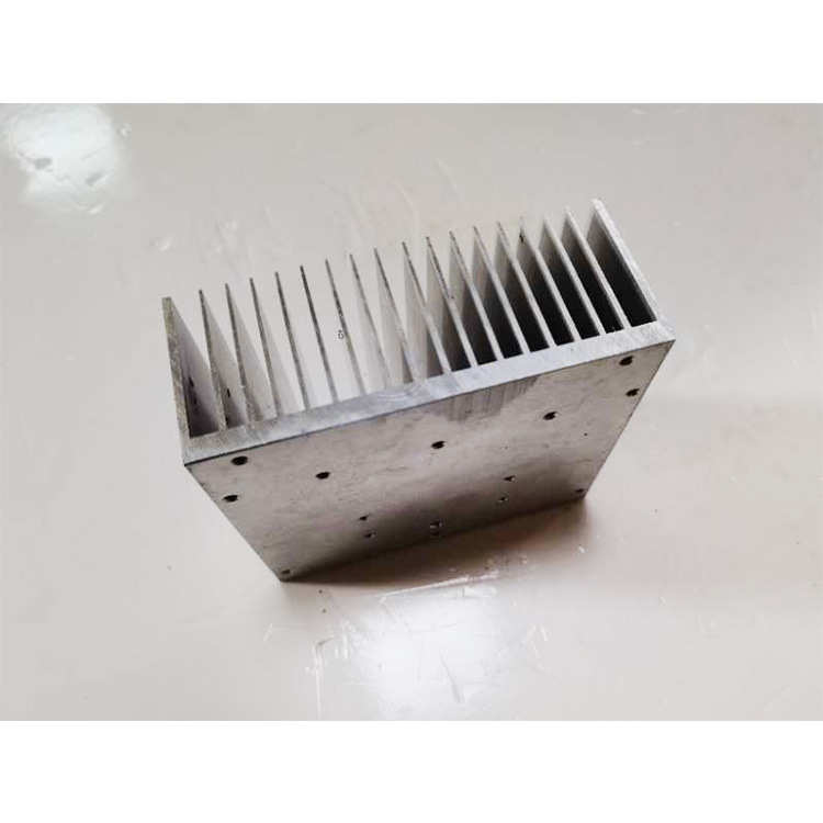 铝合金CNC加工挤压100x60/150x60尺梳高密齿散热器铝型材铝板