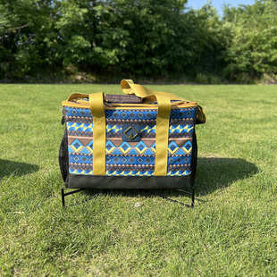 户外露营折叠置物架子铝箱支架保温箱架水桶底座支撑架收纳箱地垫