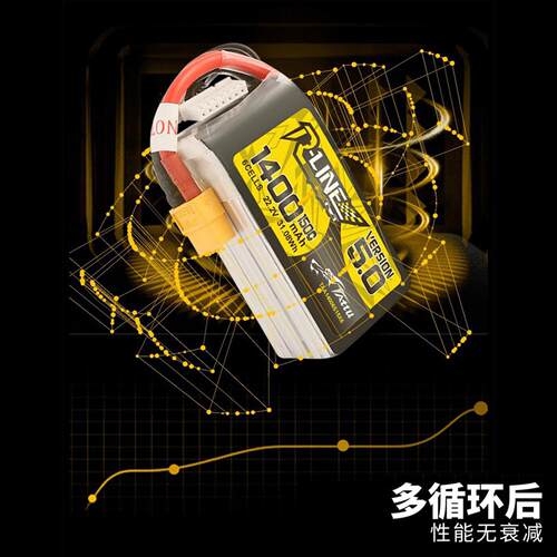 格氏Rline金砖锂电池2.5/3/4/5/6/7寸穿越机3s 4s 6s 850-2200mah
