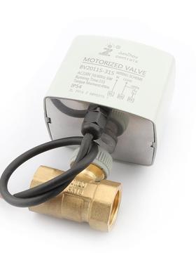 俊州6分BV2011S-31S三线一控AC220V电动球阀常开闭太阳能电磁水阀