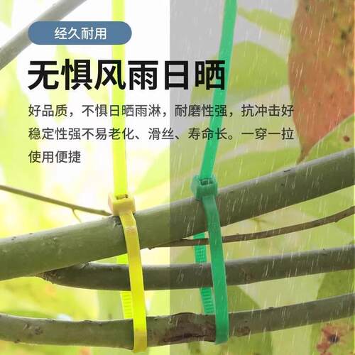 Colorful nylon cable ties, cold-resistant, thickened, and an