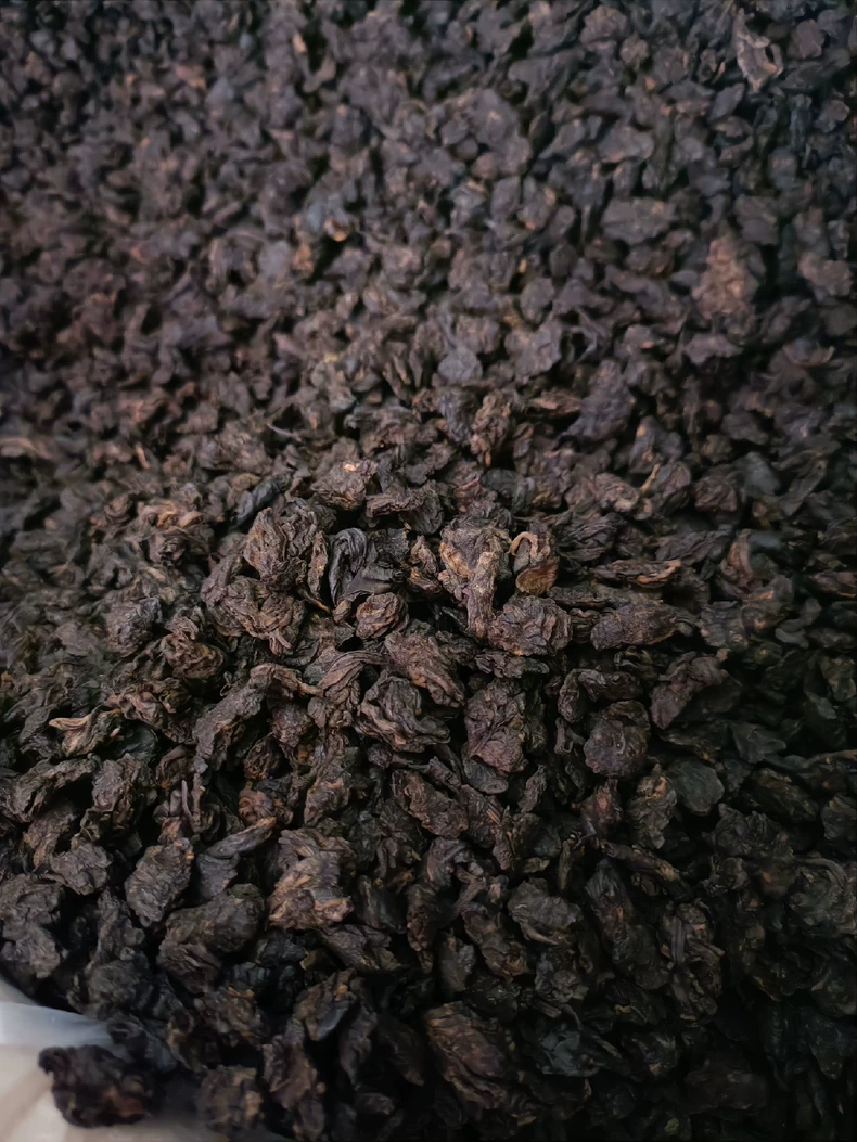 收藏級別-普洱小顆粒糯香老茶頭，果膠含量豐富-500克 普洱茶 BUASHOP普洱老茶