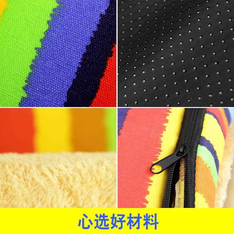 新款直销狗窝四季可用狗屋房子小型垫猫窝一窝两用宠物用品狗床星