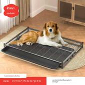 狗厕所不锈钢网架超结实抗压粪便尿液直接清理冲洗金毛边牧大型犬