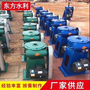 启闭机3T5T大中型水利卷扬机械铸铁闸门启闭机 手电两用螺杆式
