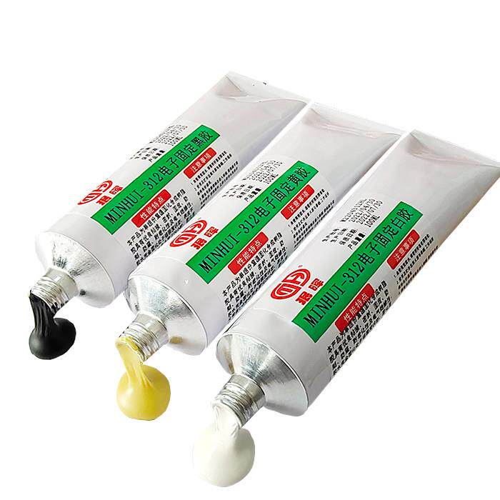 常温干防震电子元器件固定胶水排线端子开关音箱喇叭密封固定胶水