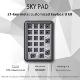 SKY Pad机械键盘套件铝合金金属CNC铝坨坨无线三模蓝牙5.0热插拔