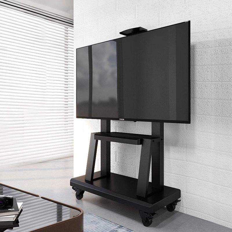 堡讯通用电视机支架可移动All落地式挂架推车带轮会议户拉车盖布