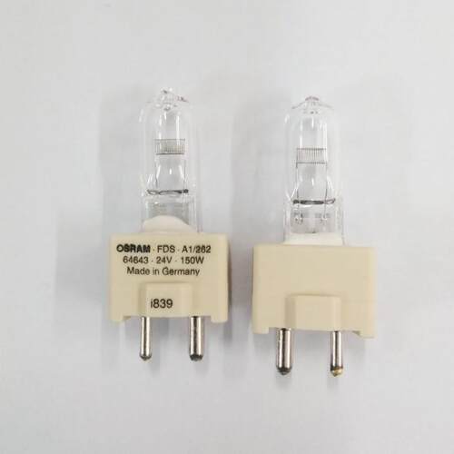 OSRAM欧司朗卤素灯泡64643 FDS 24V150W WOLF仪器专用灯泡GY9.5