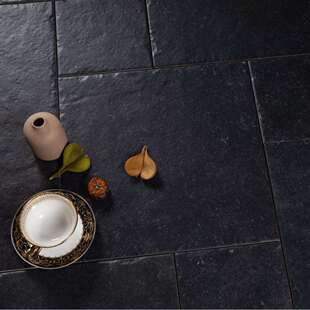 黑色式法堡砖莱姆石瓷砖民宿客餐厅子母仿古拼地古堡风莱砖全古瓷