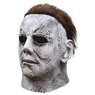 万圣节新款 Ends麦克梅尔头发烧焦面具 月光光心慌慌终结Halloween
