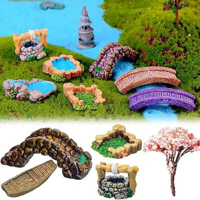 Miniature Landscape Fairy Garden Accessories Mini Lighthouse
