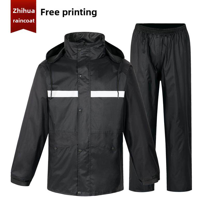 雨衣雨裤套装双层加厚防水防风男女成人分体徒步电动车摩托车雨衣